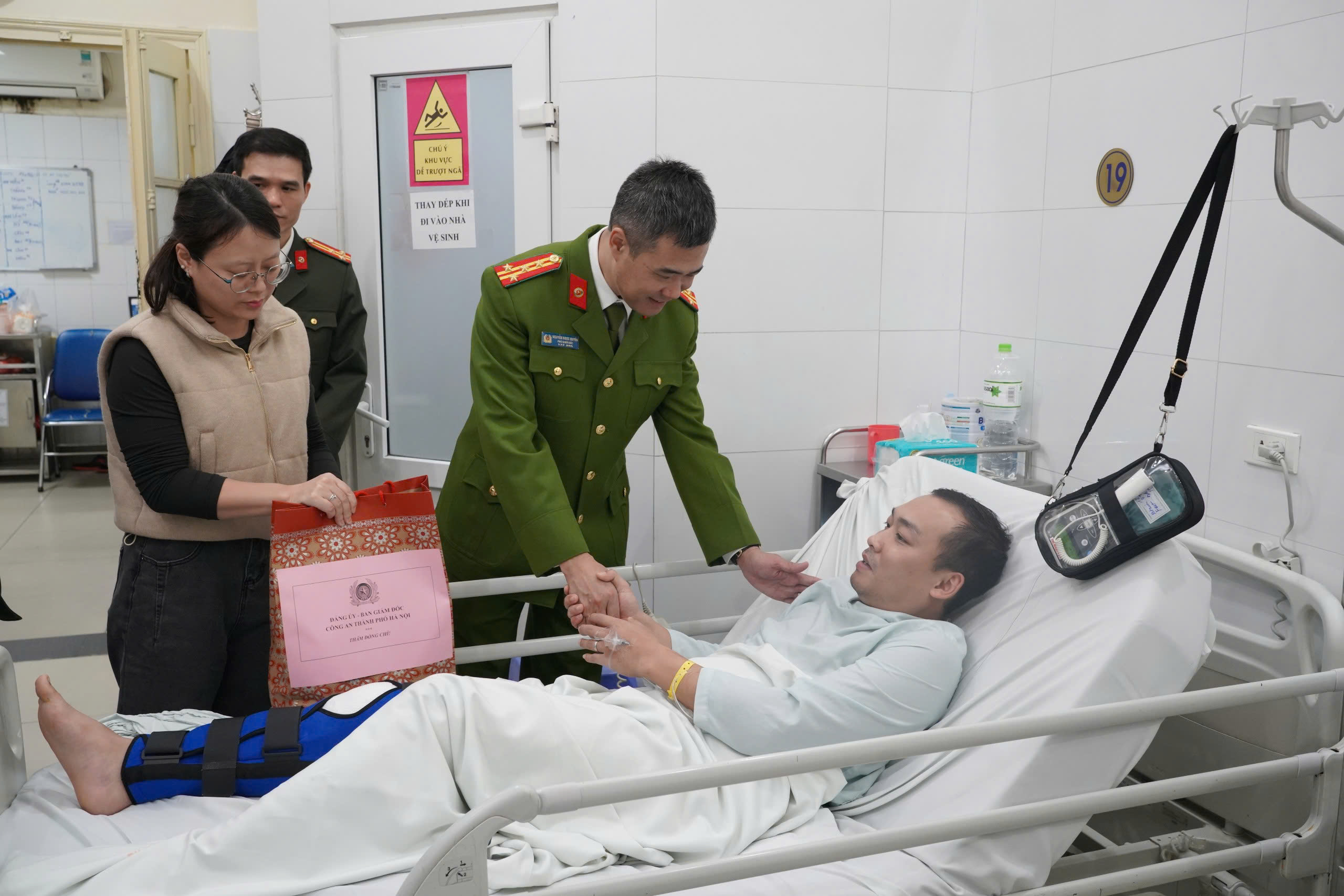 Lan tỏa hình ảnh người chiến sĩ công an dũng cảm vì bình yên cuộc sống