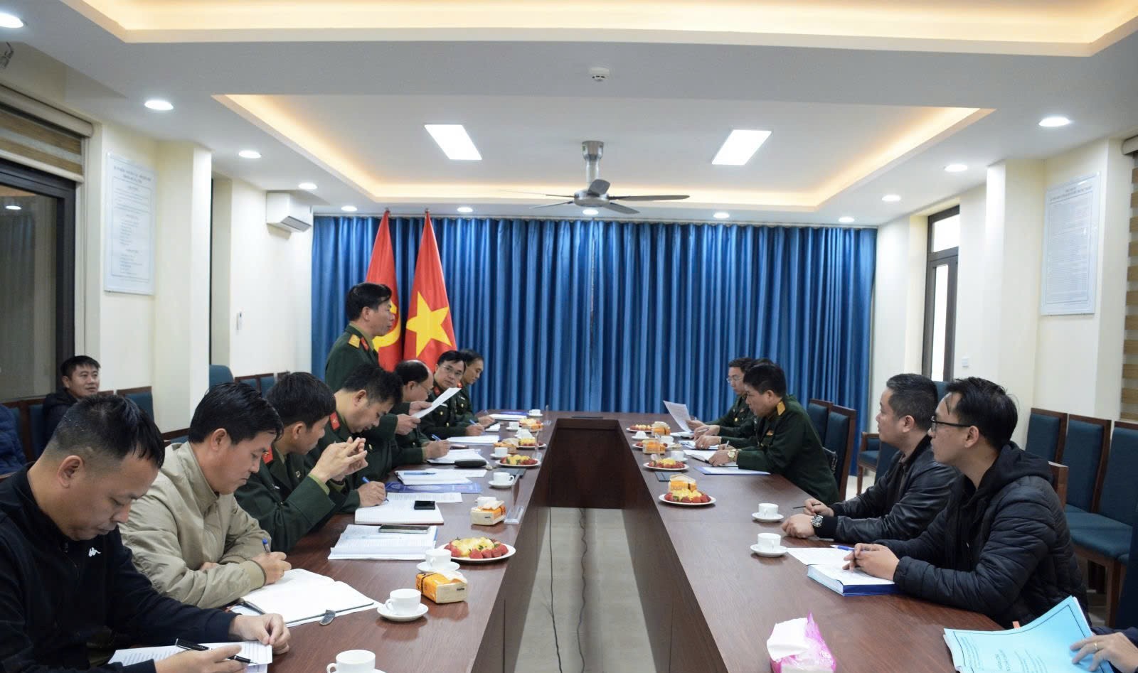 Tăng cường hoàn thiện công tác phòng cháy, chữa cháy tại công trình Ban Chỉ huy Quân sự huyện
