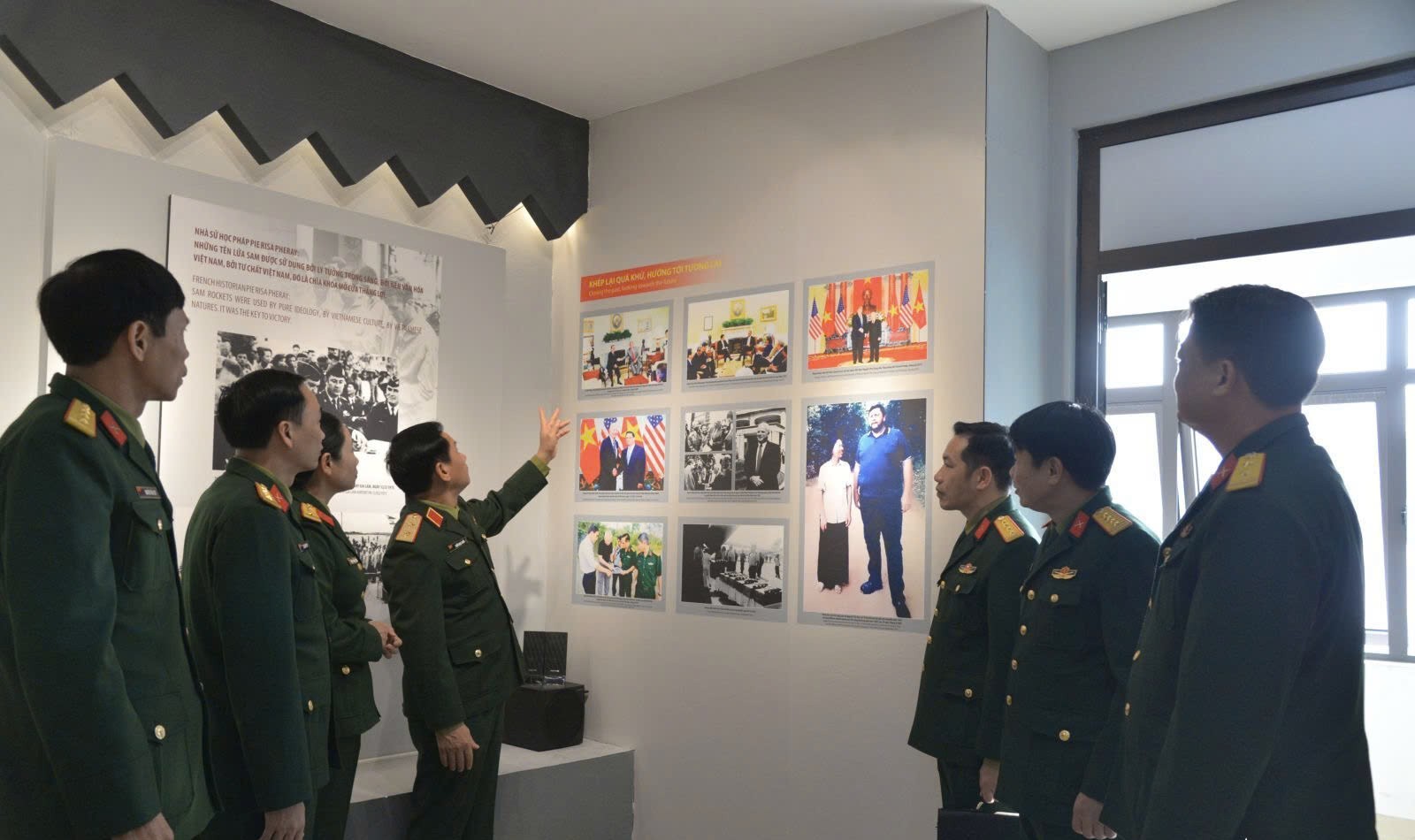 Kiểm tra nội dung trưng bày “Khép lại quá khứ, hướng tới tương lai”: Khát vọng hòa bình của dân tộc Việt Nam