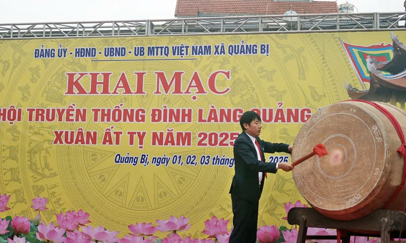 Lễ hội truyền thống Đình làng Quảng Bị: Bản sắc văn hóa, niềm tự hào cộng đồng và sự kết nối thế hệ