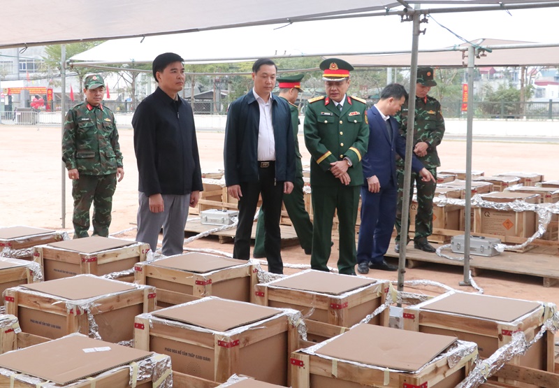 Huyện Chương Mỹ sẵn sàng cho đêm pháo hoa rực rỡ đón Xuân mới