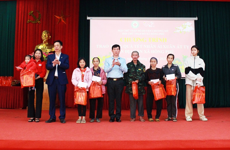 Lan tỏa yêu thương từ chương trình “Tết nhân ái” Xuân Ất Tỵ 2025 tại huyện Chương Mỹ