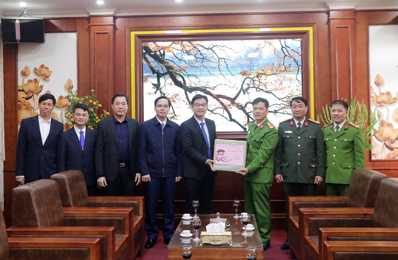 Lãnh đạo huyện Chương Mỹ kiểm tra, động viên các lực lượng nòng cốt dịp Tết Nguyên đán Ất Tỵ 2025