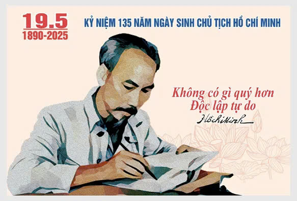 Đẩy mạnh tuyên truyền kỷ niệm 135 năm Ngày sinh Chủ tịch Hồ Chí Minh