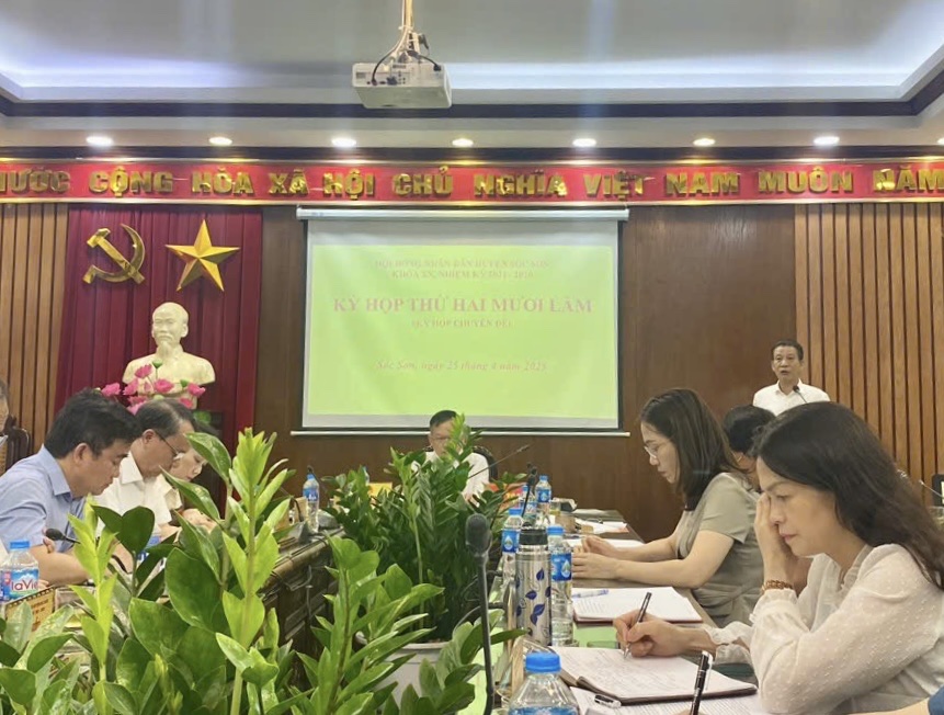 HĐND huyện Sóc Sơn thông qua Nghị quyết tán thành chủ trương sắp xếp 05 đơn vị hành chính cấp xã