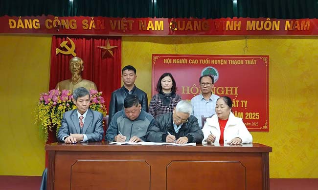 Người cao tuổi huyện Thạch Thất phát huy vai trò nêu gương, lan tỏa khí thế thi đua yêu nước trong kỷ nguyên mới