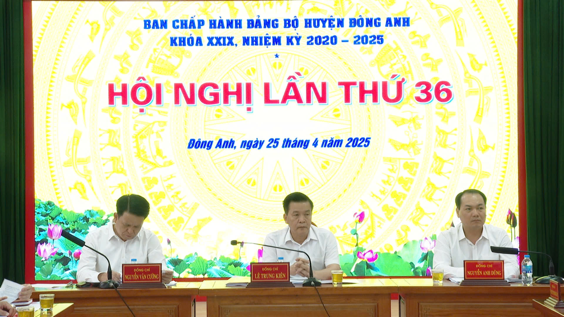 Huyện Đông Anh thống nhất cao phương án sắp xếp đơn vị hành chính cấp xã và quyết toán ngân sách năm 2024