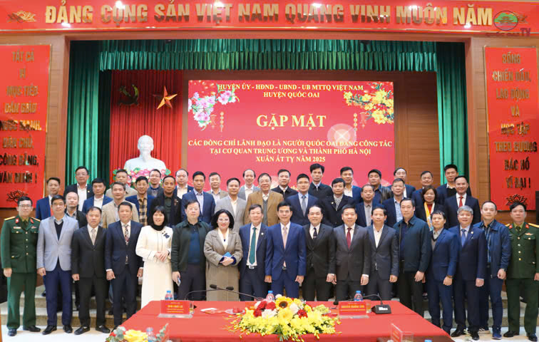 Người con ưu tú Quốc Oai hội tụ, lan tỏa khát vọng dựng xây quê hương trong kỷ nguyên mới
