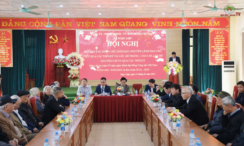 Xã Ngọc Liệp (huyện Quốc Oai): Gặp mặt truyền thống, hun đúc niềm tin tiếp bước xây dựng quê hương giàu đẹp