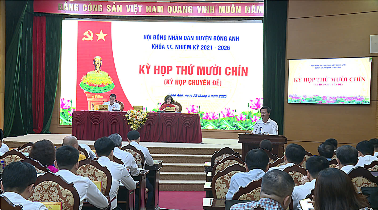 Huyện Đông Anh thông qua quyết toán ngân sách 2024 và chủ trương sắp xếp đơn vị hành chính cấp xã