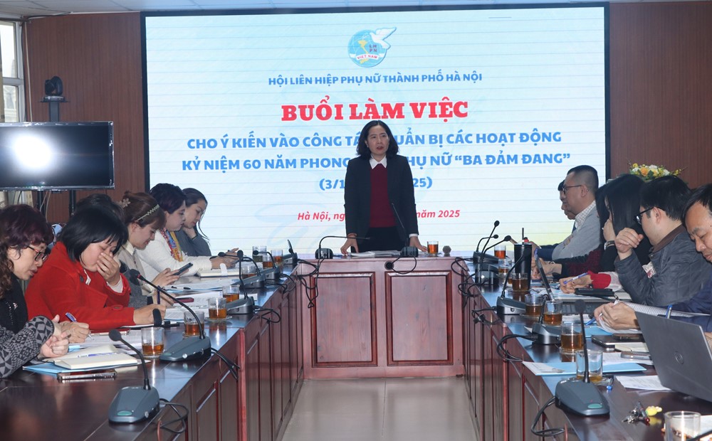 Tôn vinh khí phách phụ nữ Thủ đô trong phong trào “Ba đảm đang”: Hội LHPN Hà Nội chuẩn bị chuỗi hoạt động kỷ niệm đầy dấu ấn