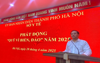 Sở Y tế Hà Nội phát động hưởng ứng ủng hộ Quỹ “Vì biển, đảo Việt Nam” năm 2025