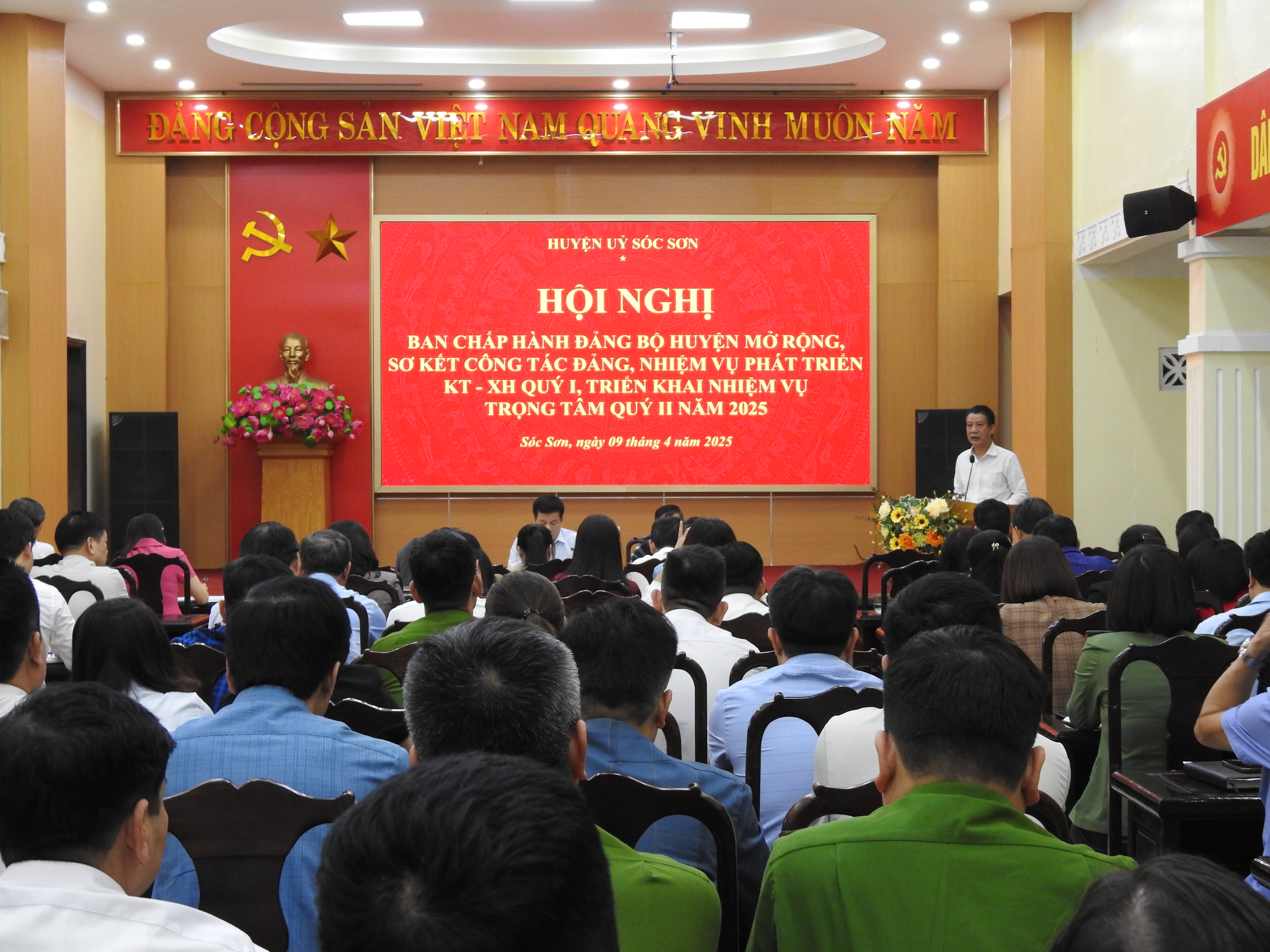 Huyện Sóc Sơn: Không để trì trệ, gián đoạn công việc khi sắp xếp, tinh gọn bộ máy