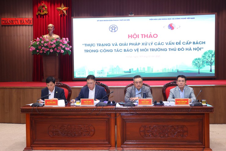 Hà Nội tìm giải pháp đột phá cho công tác môi trường đô thị: Hợp lực trí tuệ, chuyển hóa khát vọng thành hành động