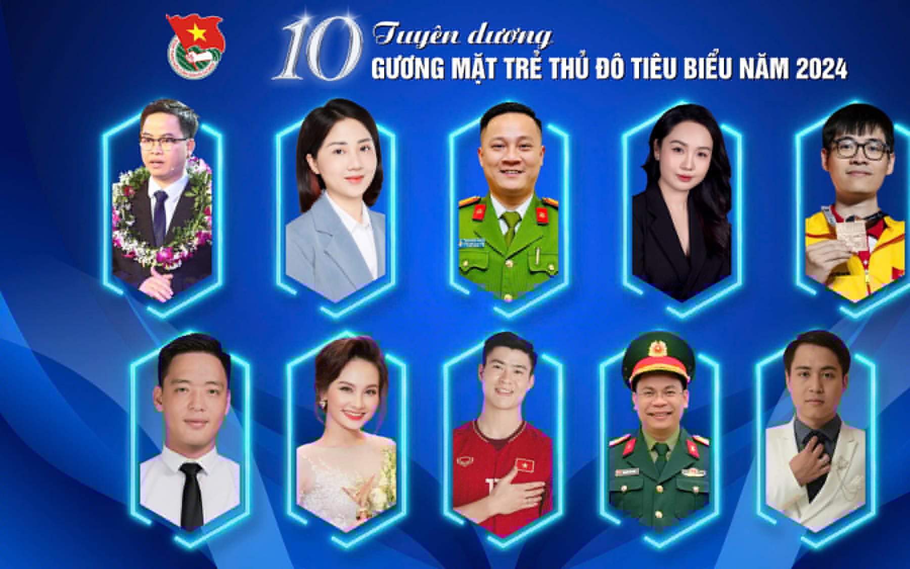 Vinh danh những người trẻ Thủ đô tiêu biểu 2024: Lan tỏa giá trị sống đẹp - sống trách nhiệm