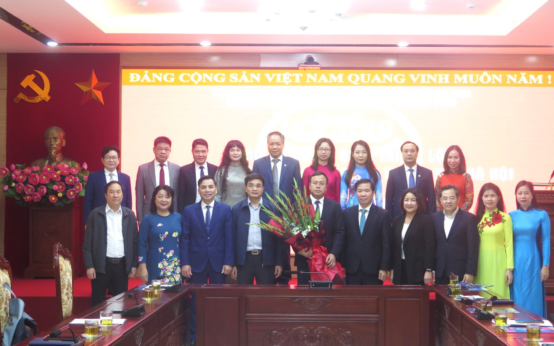 Thành lập Đảng bộ Liên đoàn Lao động thành phố Hà Nội: Củng cố tổ chức Đảng, phát huy vai trò hạt nhân chính trị trong hệ thống công đoàn Thủ đô