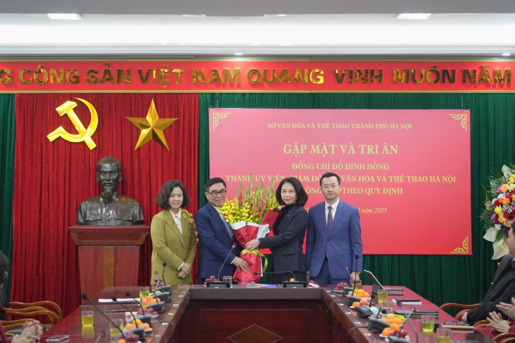Gặp mặt và tri ân Giám đốc Sở Văn hóa và Thể thao Hà Nội Đỗ Đình Hồng