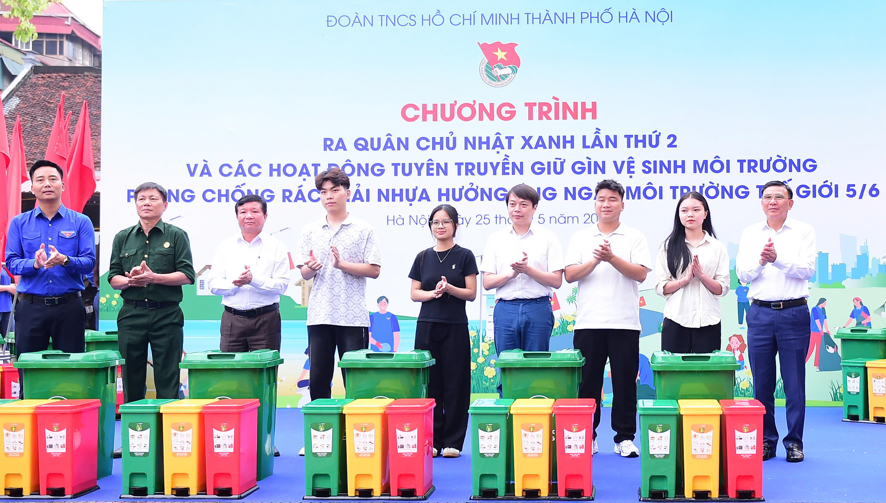 Tuổi trẻ Thủ đô xung kích hành động vì môi trường và sức khỏe cộng đồng