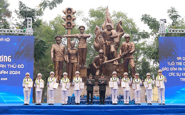 Tuổi trẻ Công an Thủ đô khơi dậy khí thế mới, vì một Thủ đô an toàn, thông minh và đáng sống