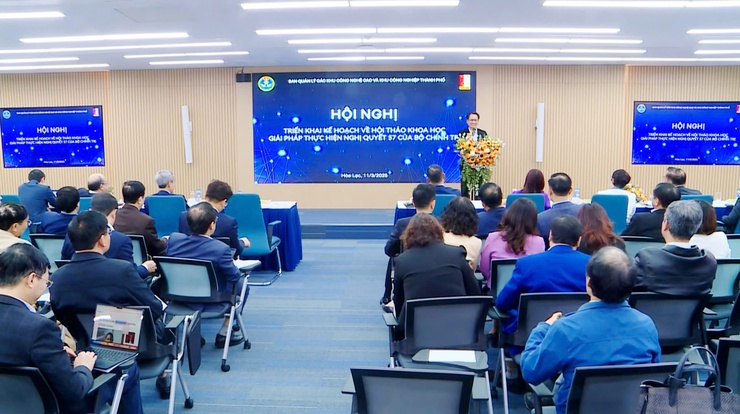 Bàn giải pháp hiện thực hóa Nghị quyết 57-NQ/TW: Khoa học, công nghệ và chuyển đổi số trở thành động lực phát triển Thủ đô và đất nước