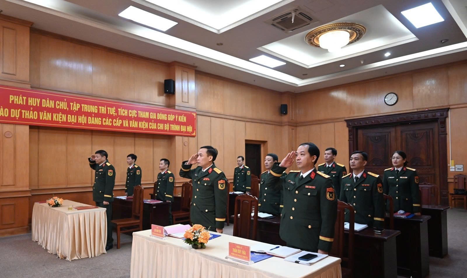 Chi bộ Phòng Tổ chức khẳng định vai trò nòng cốt trong công tác xây dựng Đảng và tham mưu chiến lược về tổ chức lực lượng