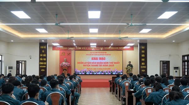 Huấn luyện dân quân năm thứ nhất: Trang bị bản lĩnh, nâng cao sức chiến đấu từ thực tiễn thao trường