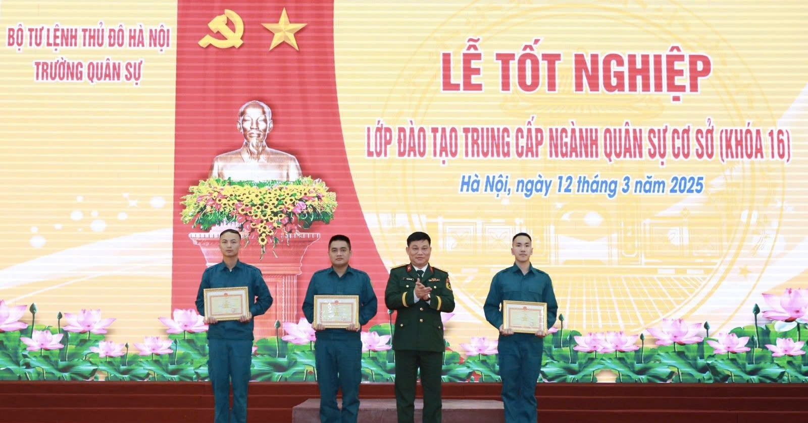 Gắn đào tạo với thực tiễn chiến đấu, nâng cao năng lực sĩ quan sau tốt nghiệp