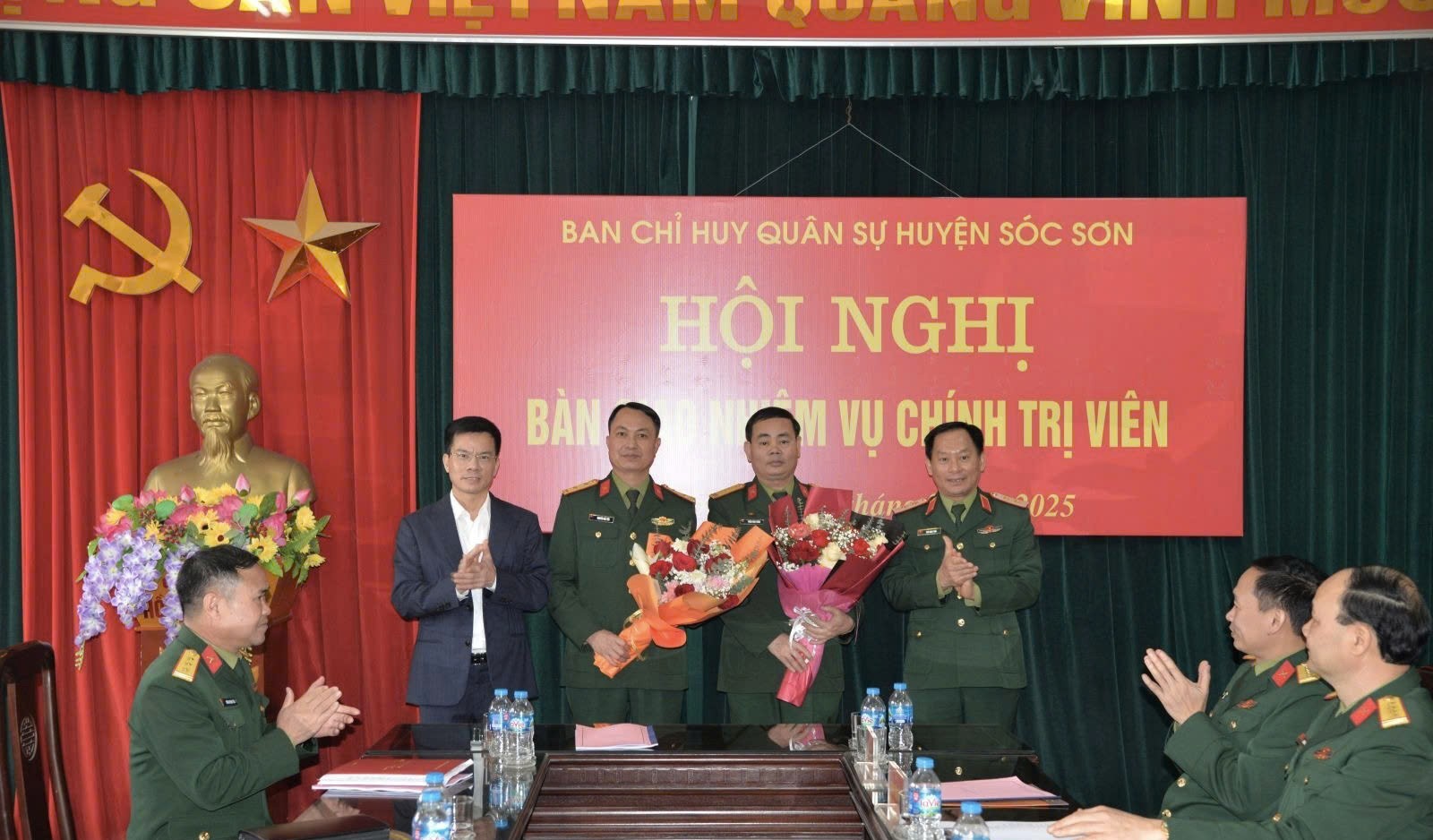 Ban CHQS huyện Sóc Sơn kiện toàn nhân sự chủ chốt, tiếp tục xây dựng đơn vị “mẫu mực, tiêu biểu”