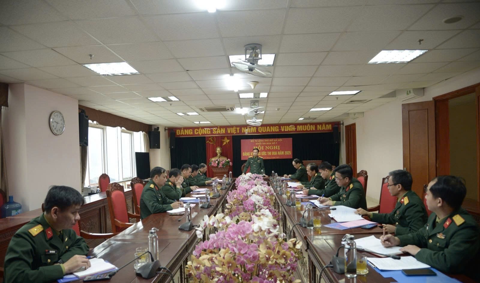 Khối thi đua lực lượng vũ trang Hà Nội xây dựng chương trình hành động gắn với thực tiễn, tạo khí thế thi đua quyết thắng ngay từ đầu năm