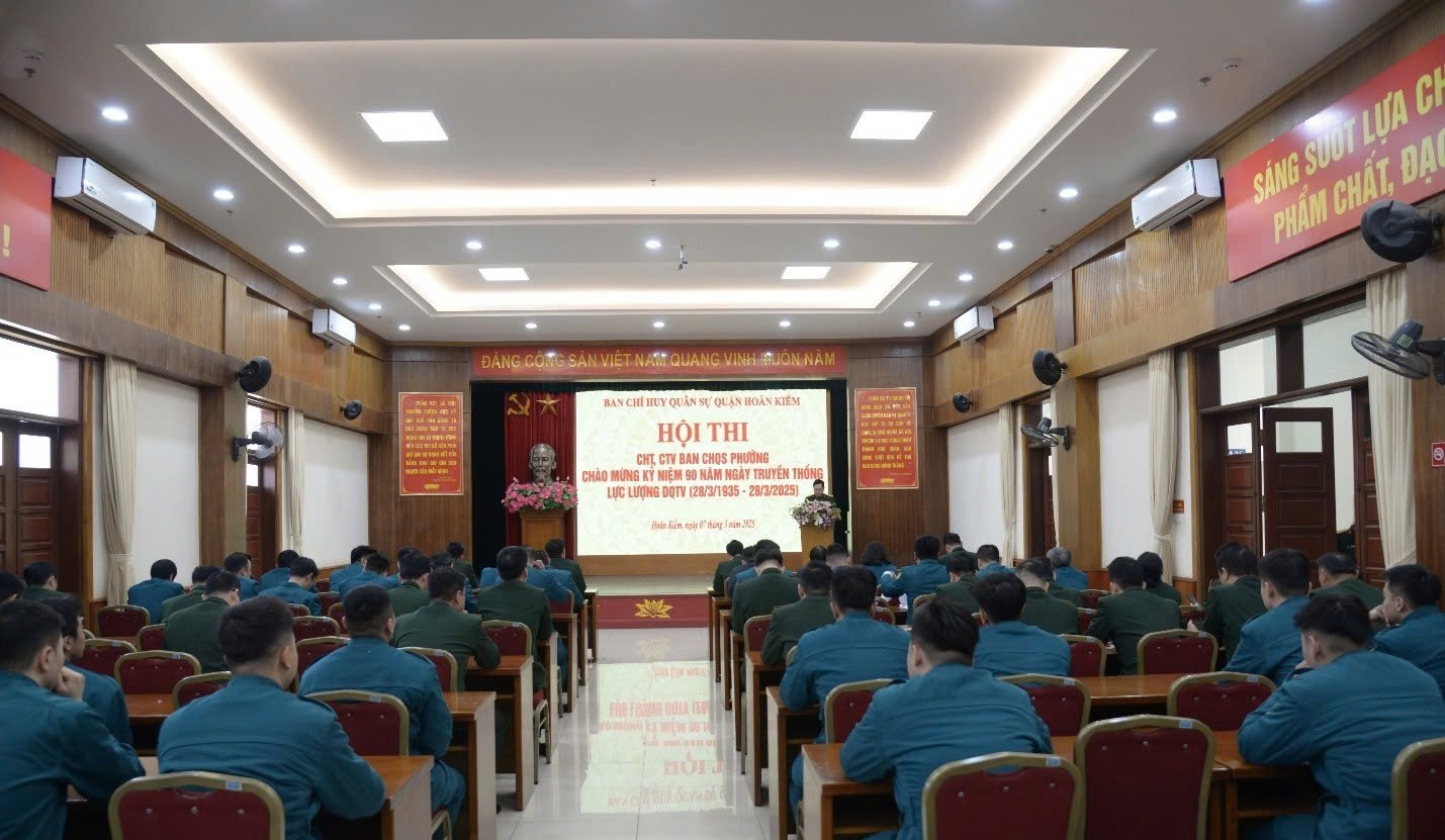 Bồi dưỡng bản lĩnh, nâng cao trình độ đội ngũ cán bộ Dân quân tự vệ cơ sở