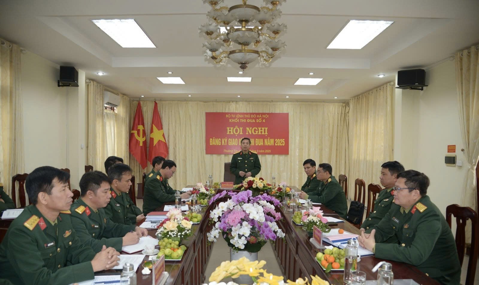 Khối thi đua số 4 lực lượng vũ trang Thủ đô phát động thi đua xây dựng đơn vị mẫu mực, tiêu biểu