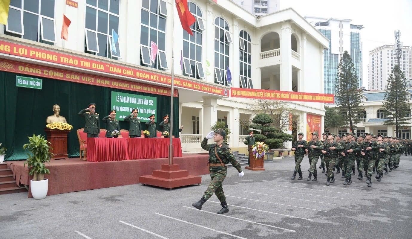 Tiểu đoàn ra quân huấn luyện năm 2025: Quyết tâm "Thần tốc - Quyết thắng", nâng cao chất lượng huấn luyện, sẵn sàng chiến đấu trong tình huống mới