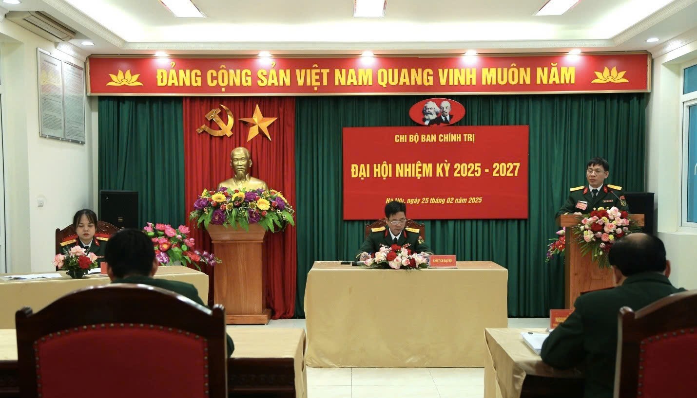 Chi bộ Ban Chính trị phát huy vai trò hạt nhân, nâng cao chất lượng công tác Đảng và chính trị trong nhiệm kỳ mới