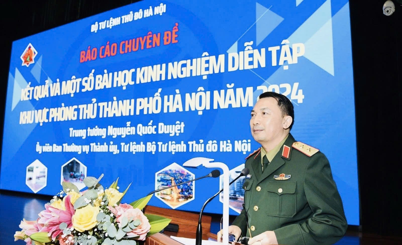 Bộ Tư lệnh Thủ đô Hà Nội và Học viện Lục quân tăng cường phối hợp, chia sẻ kinh nghiệm xây dựng lực lượng và huấn luyện sẵn sàng chiến đấu