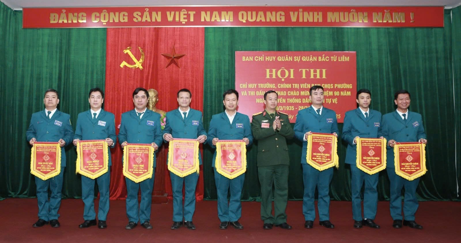 Hội thi Chỉ huy trưởng, Chính trị viên dân quân tự vệ: Nâng cao năng lực, lan tỏa khí thế thi đua