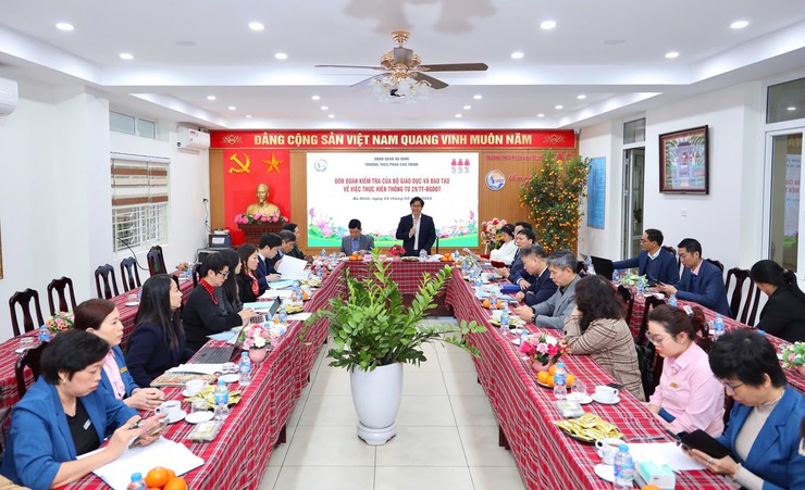 Triển khai Thông tư 29 tại Hà Nội: Hướng tới chấm dứt dạy thêm, học thêm trong trường học