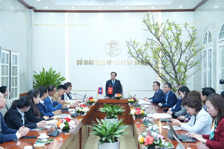 Thủ đô Hà Nội đào tạo giáo viên dạy nghề cho Thủ đô Viêng Chăn: Gắn kết hợp tác, nâng tầm chất lượng nguồn nhân lực Lào