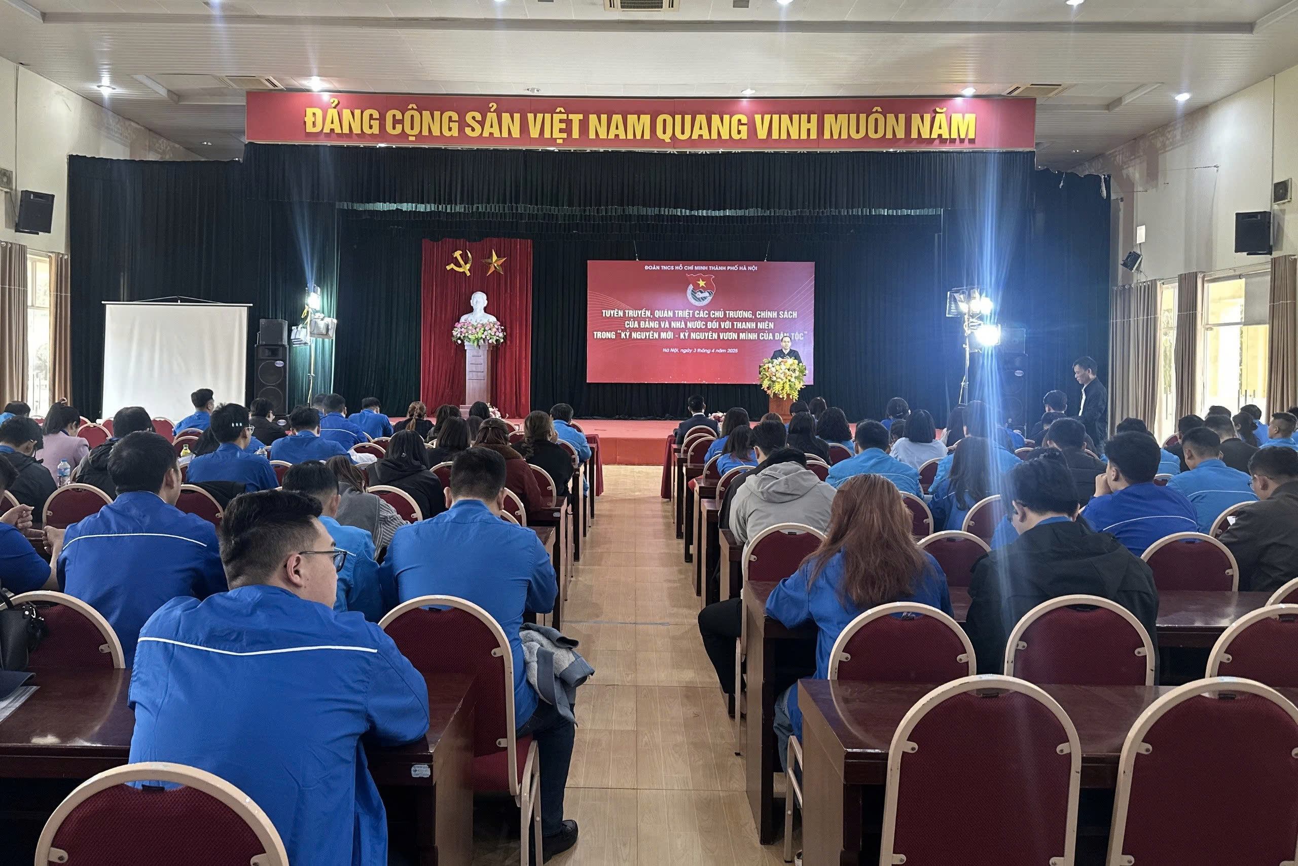 Khơi dậy sứ mệnh “thế hệ vươn mình”: Cán bộ Đoàn Thủ đô thắp lửa lý tưởng trong kỷ nguyên mới