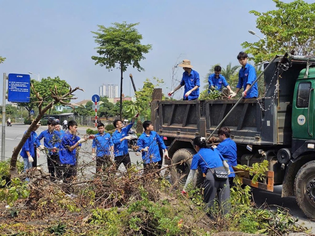 Tuổi trẻ lan tỏa tinh thần “Ngày Đoàn viên” xây dựng Nông thôn mới, Hà Nội xanh