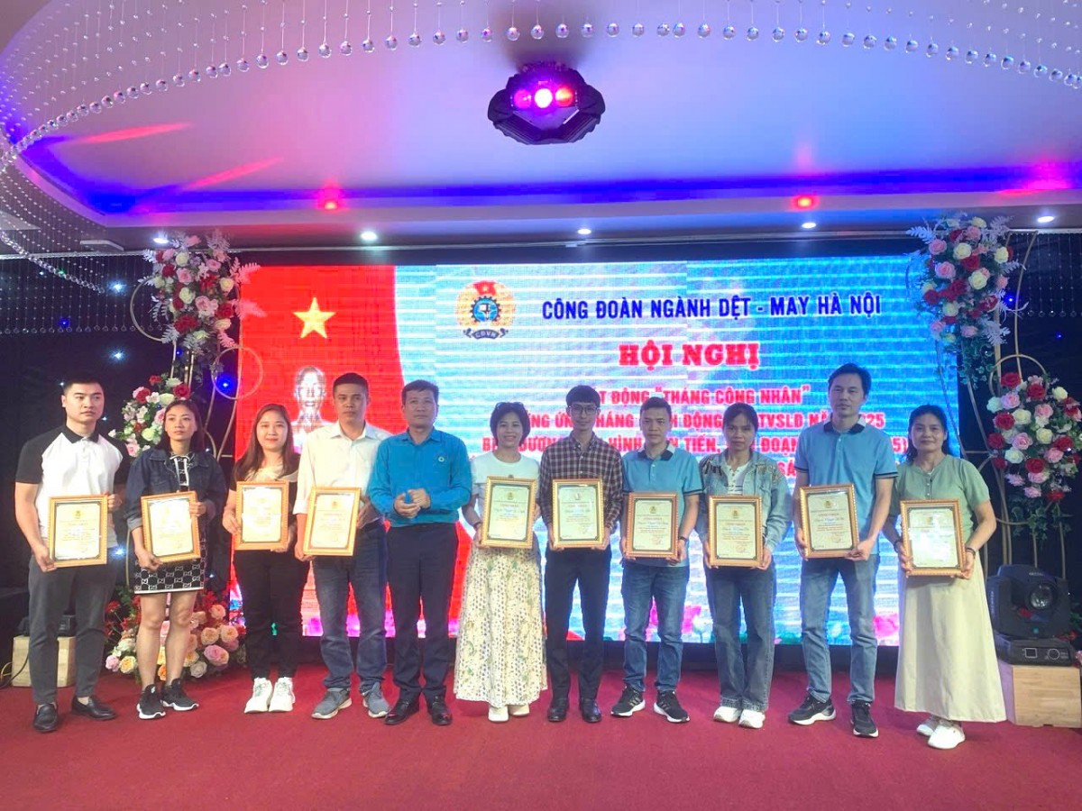 Công đoàn ngành Dệt - May Hà Nội đẩy mạnh thi đua chiều sâu: Kết tinh trí tuệ, nâng tầm kỹ năng người lao động