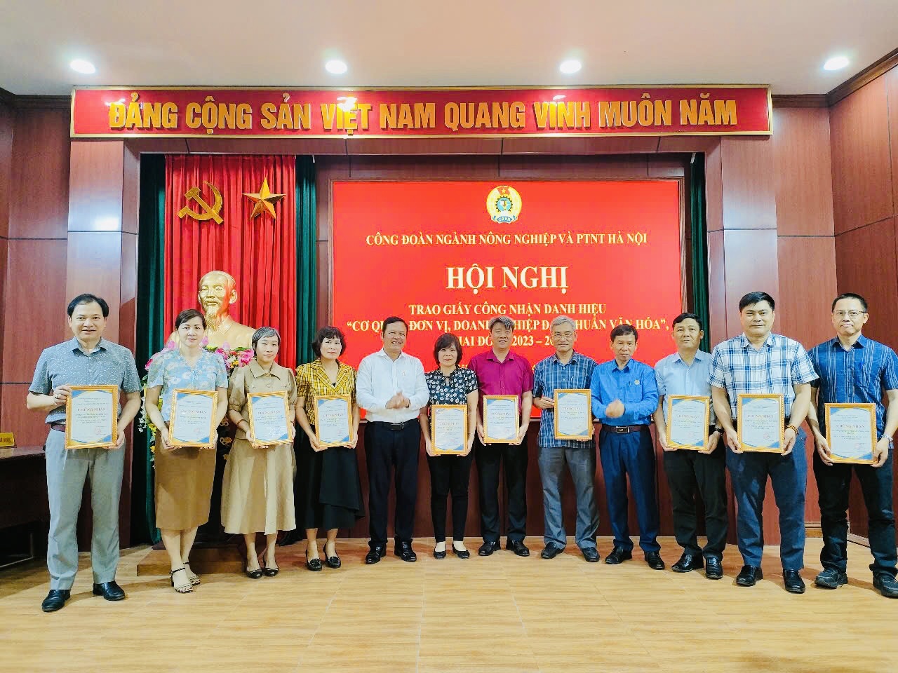 Sở Nông nghiệp & Môi trường Hà Nội hưởng ứng Tháng Công nhân và Tháng hành động về an toàn, vệ sinh lao động năm 2025