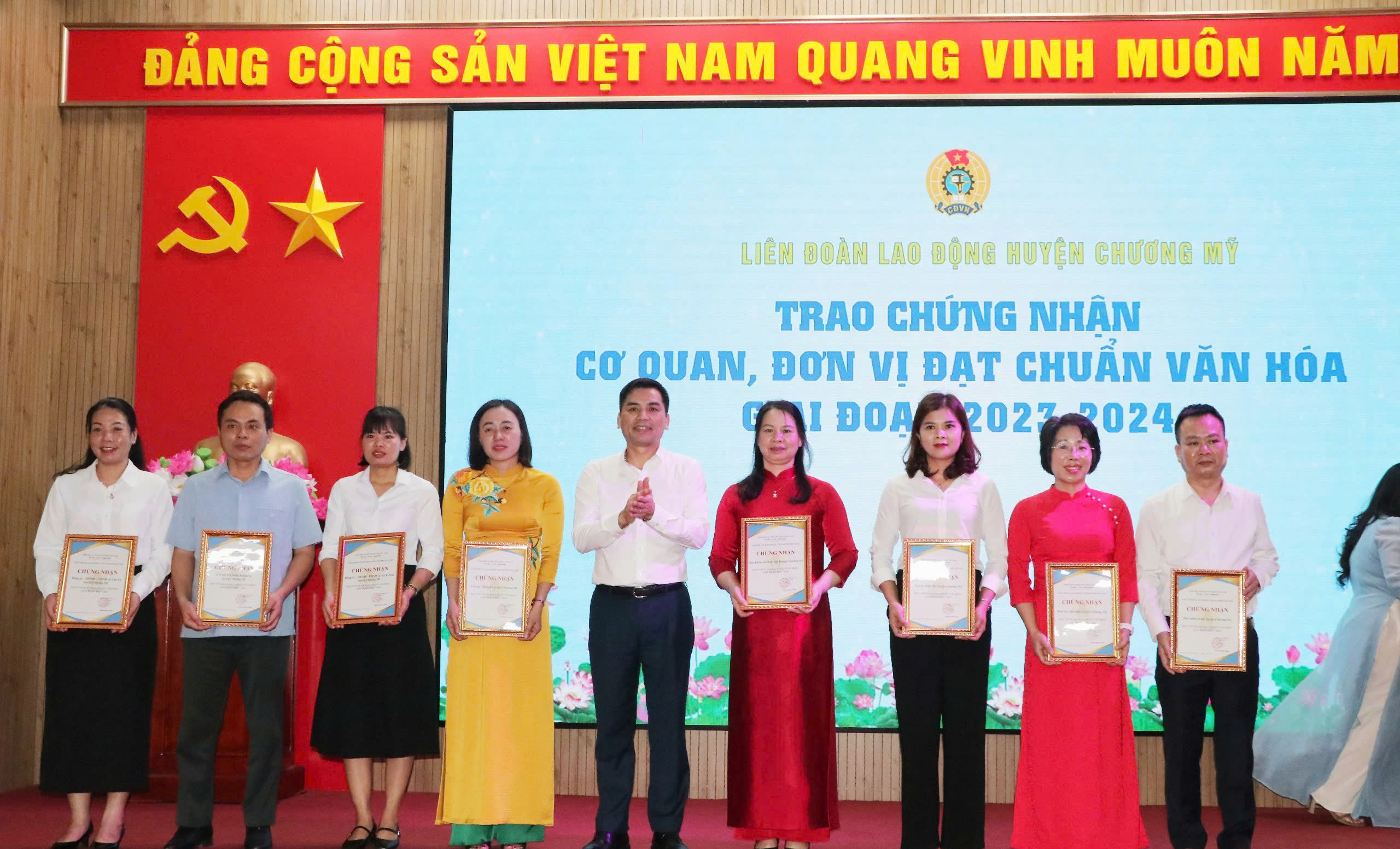 Huyện Chương Mỹ lan tỏa phong trào xây dựng đời sống văn hóa, tiếp sức công nhân vững bước vào kỷ nguyên mới
