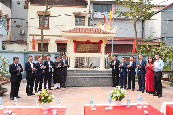 Huyện Gia Lâm: Gắn bia địa điểm cách mạng tại xã Phú Sơn, khơi dậy niềm tự hào truyền thống yêu nước