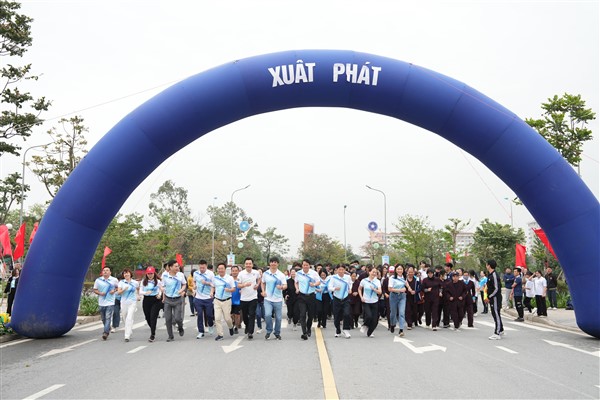Huyện Gia Lâm phát động Giải chạy Báo Hànộimới: Lan tỏa tinh thần thể thao vì hòa bình
