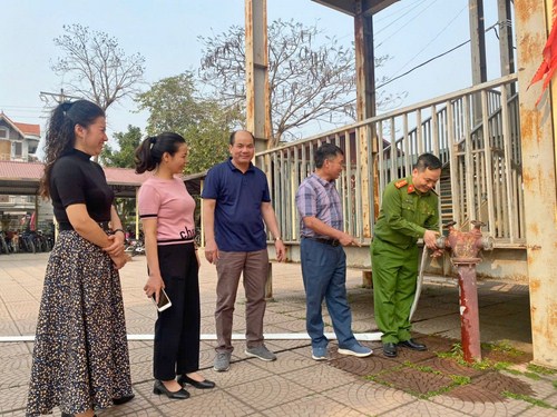 Thị xã Sơn Tây siết chặt kiểm tra an toàn phòng cháy chữa cháy tại trường học: Mục tiêu không để “điểm mù” an toàn trong cơ sở giáo dục