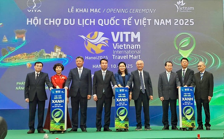 Khai mạc hội chợ Du lịch Quốc tế Việt Nam - VITM Hà Nội 2025: Thắp lửa “du lịch xanh”, nâng tầm điểm đến Việt Nam trên bản đồ thế giới