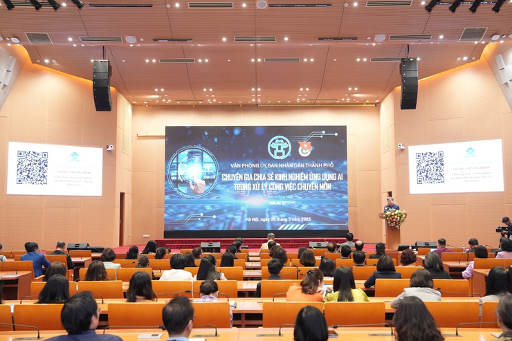 Văn phòng UBND Thành phố Hà Nội tiên phong ứng dụng trí tuệ nhân tạo trong xử lý công việc hành chính