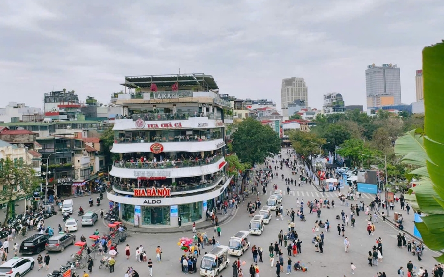 Hà Nội thí điểm điều chỉnh giao thông khu vực Quảng trường Đông Kinh - Nghĩa Thục từ ngày 7-4