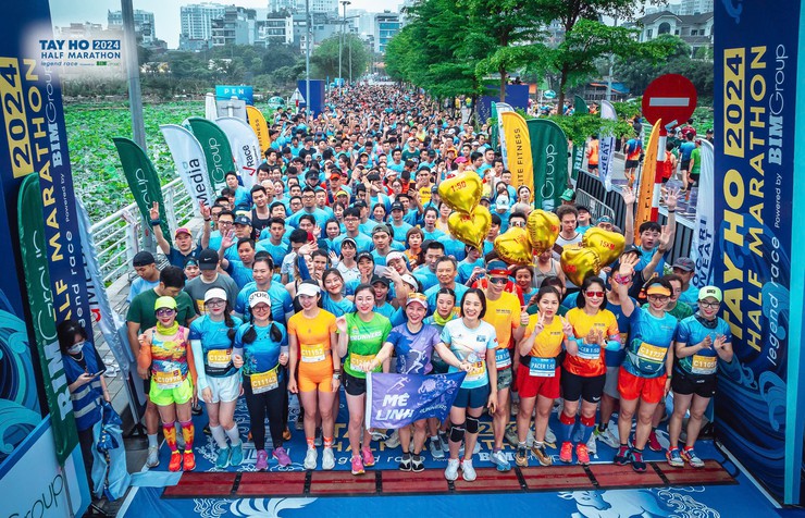 Tay Ho Half Marathon 2025: Dấu ấn 5 năm kết nối di sản, lan tỏa tinh thần thể thao Thủ đô