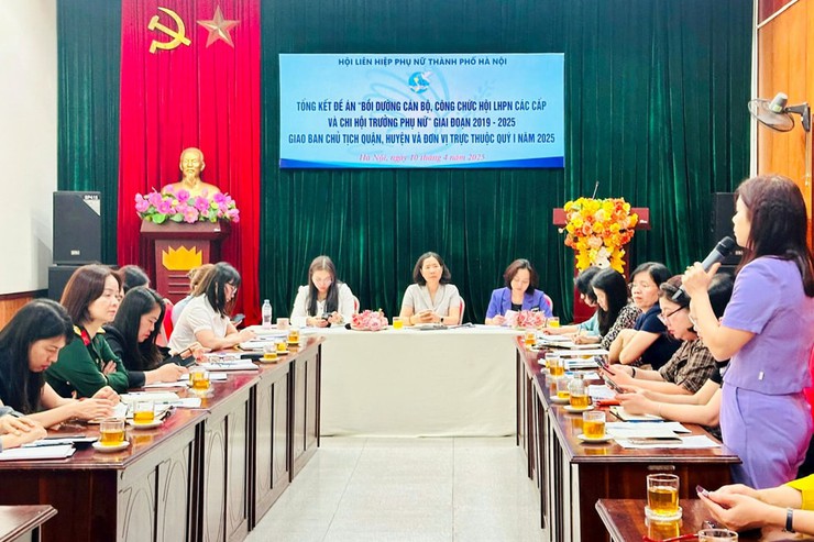 Hội Liên hiệp Phụ nữ Hà Nội nâng tầm đội ngũ cán bộ, lan tỏa hành động vì cộng đồng